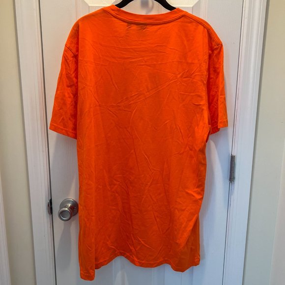 Men's G-Star Raw XXL Orange T-Shirt - Picture 3 of 4